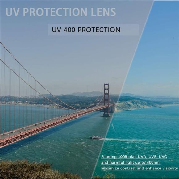 Squared Oversized Sunglasses,Fashion Stylish Flat Top Design Big Shades UV main image 6